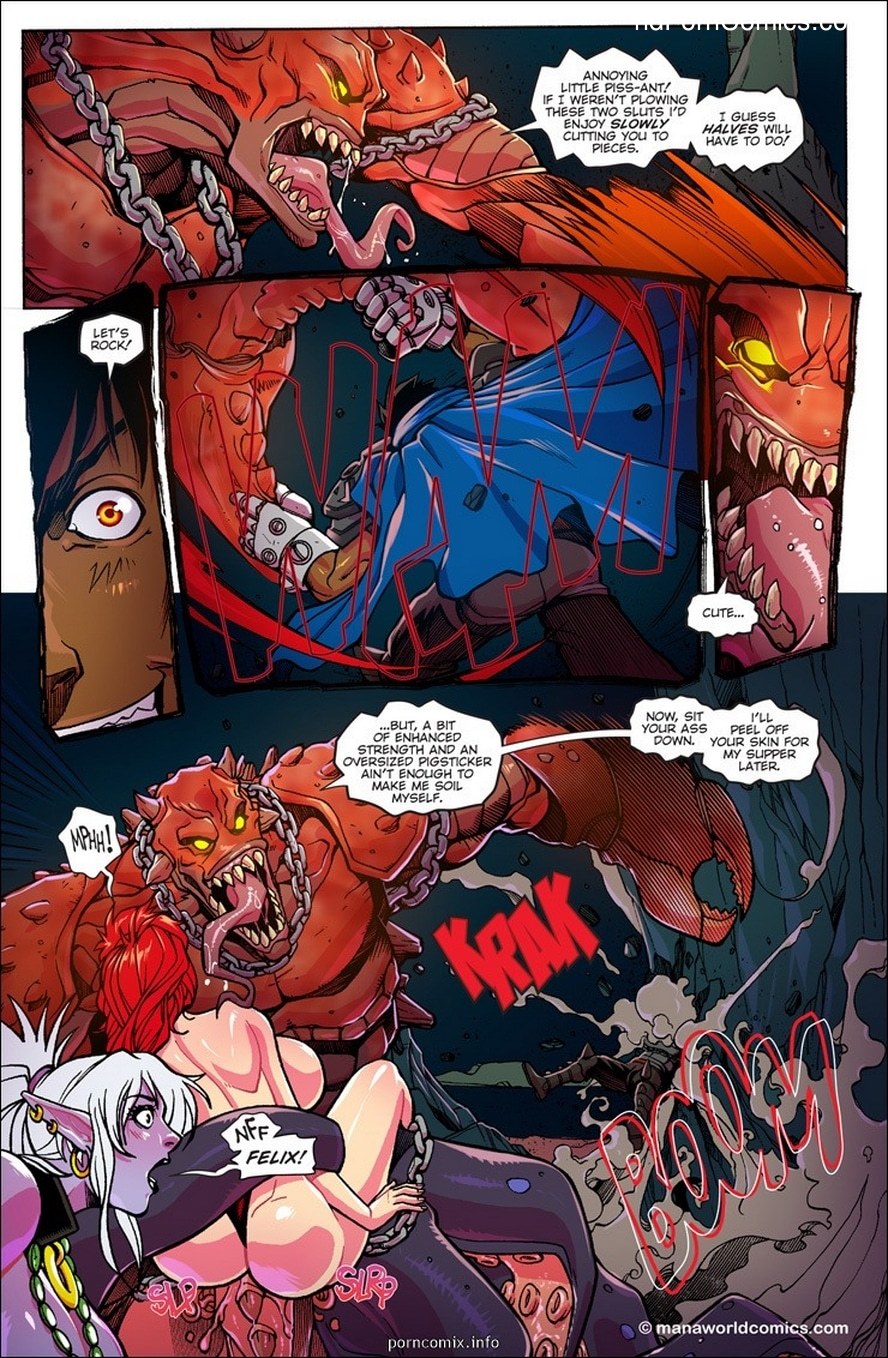 Mana World -Blood in the Water3 free sex comic